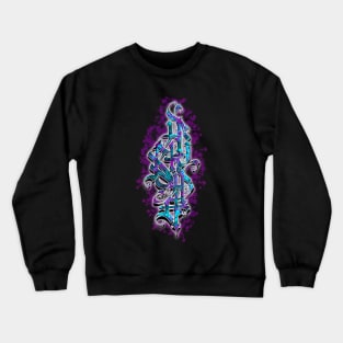 Calligraffiti: "Abstract" Crewneck Sweatshirt